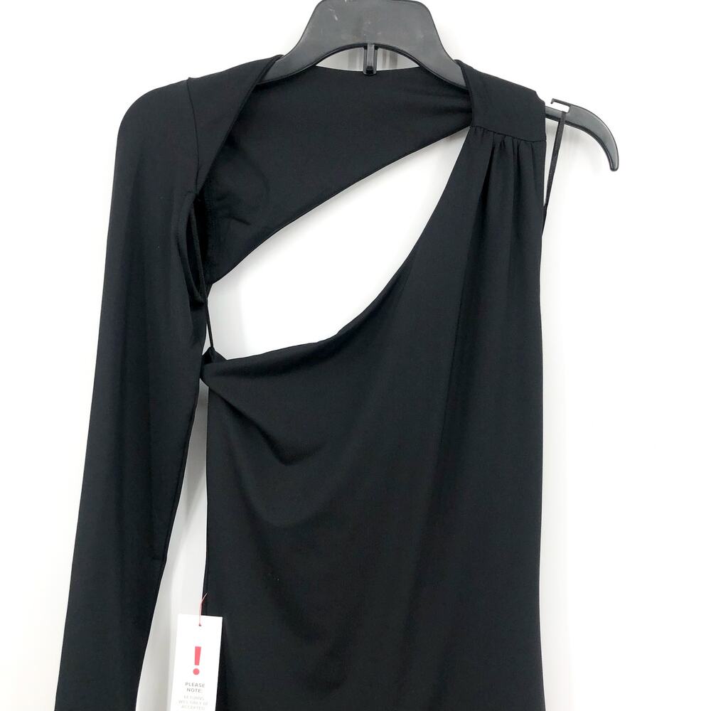 BARDOT Women's Londyn Cut Out Mini Dress XS Black Bodycon Stretch NWT - Picture 6 of 14